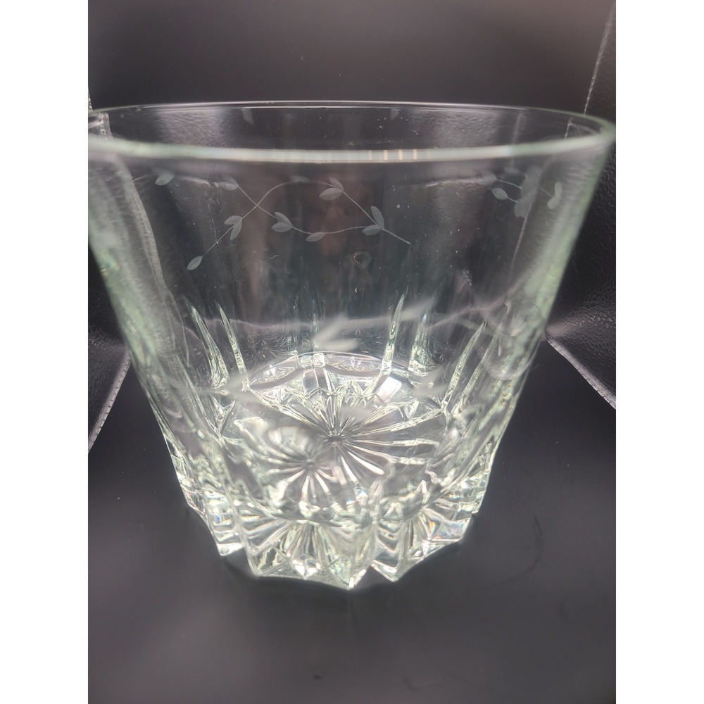 Vintage Cut Crystal Princess House Retired Ice Bucket Elegance Glamour Server